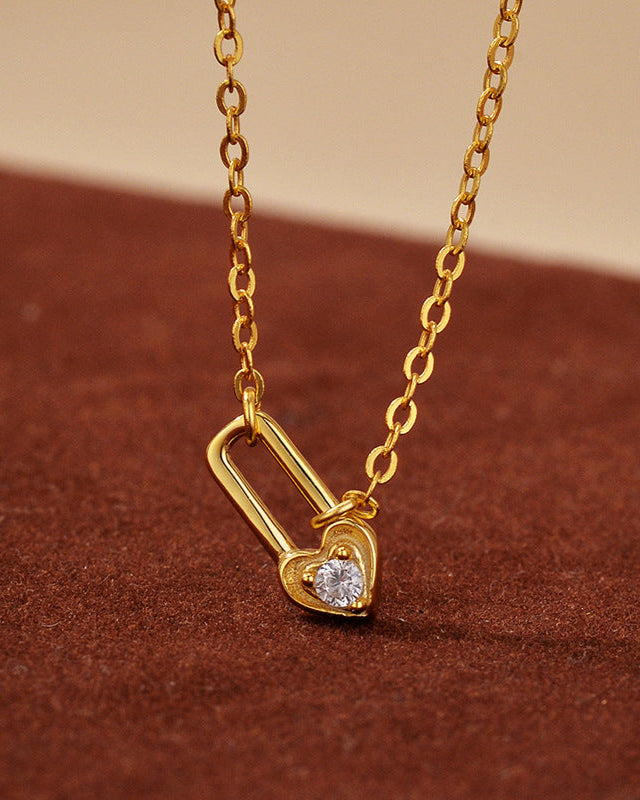 Heart Lock Necklace
