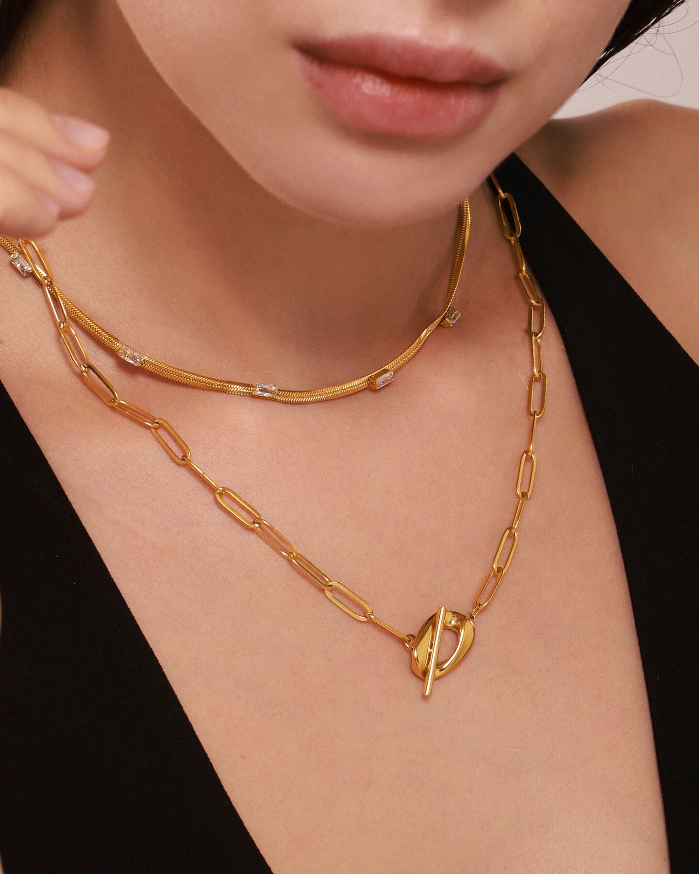 Two-Piece Layered Necklace