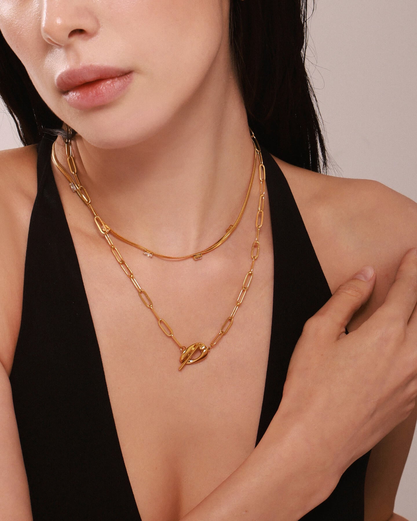 Two-Piece Layered Necklace