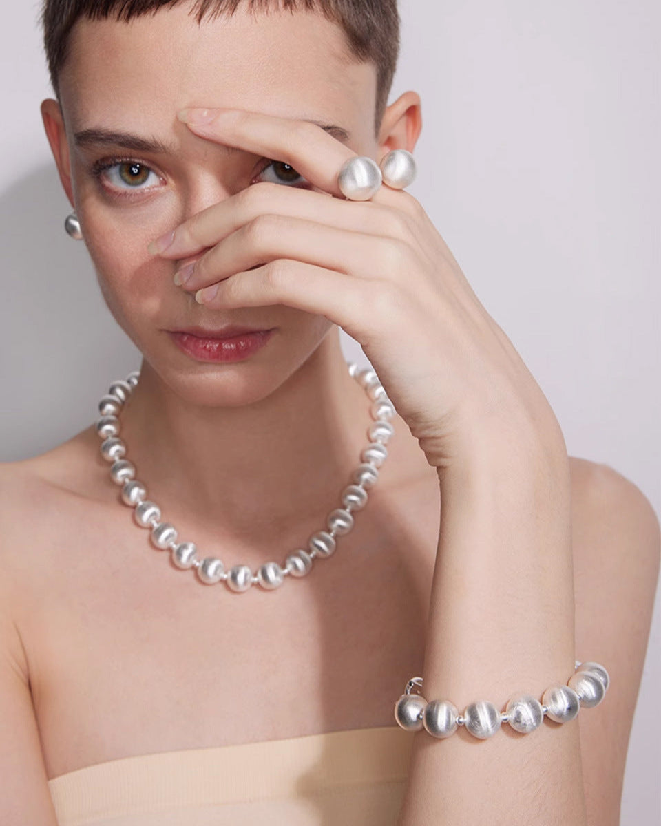 Silk Pearl Bracelet