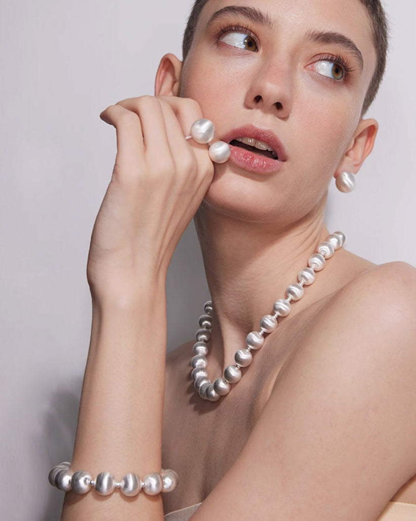 Silk Pearl Bracelet