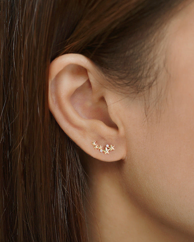 Starry Arc Earrings