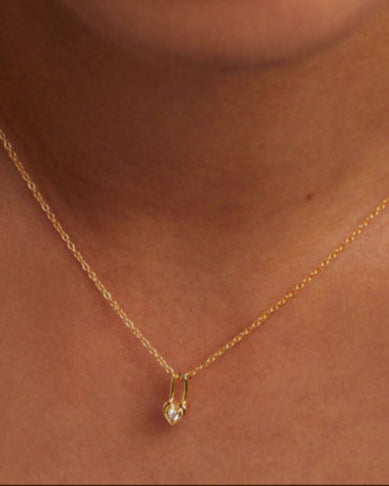 Heart Lock Necklace
