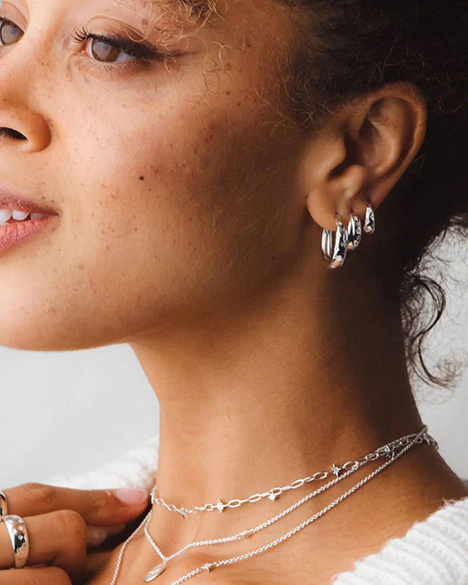 Solar Huggie Earrings