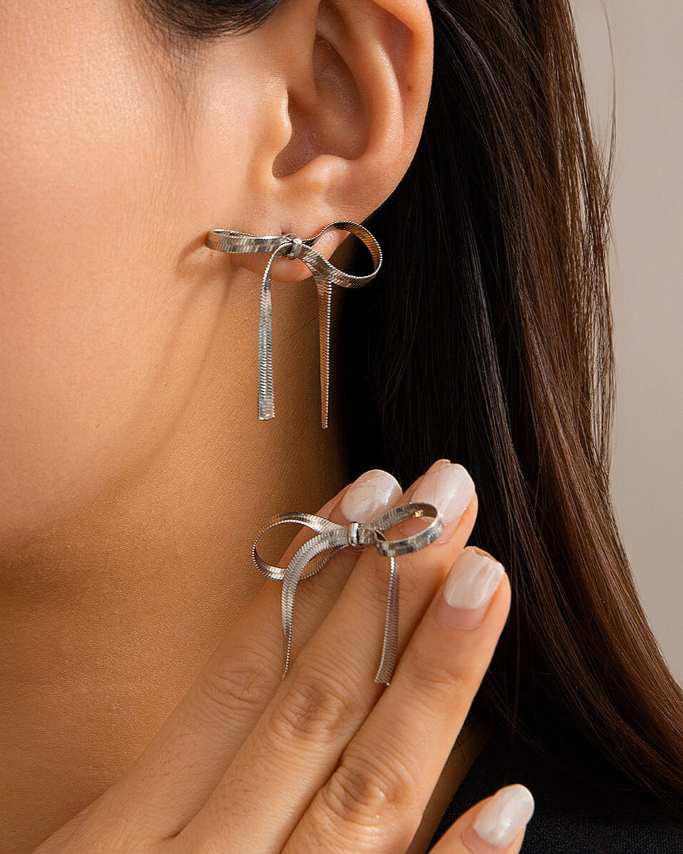 Ribbon Earrings
