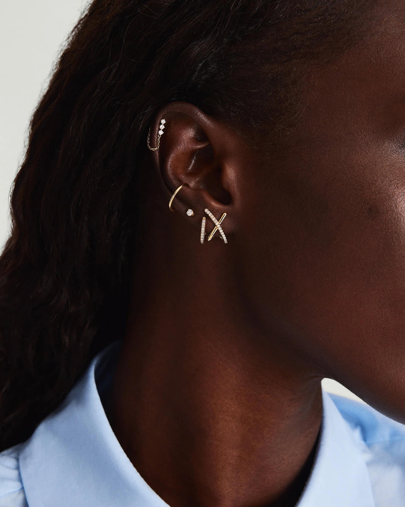 Crossed Embrace Earrings