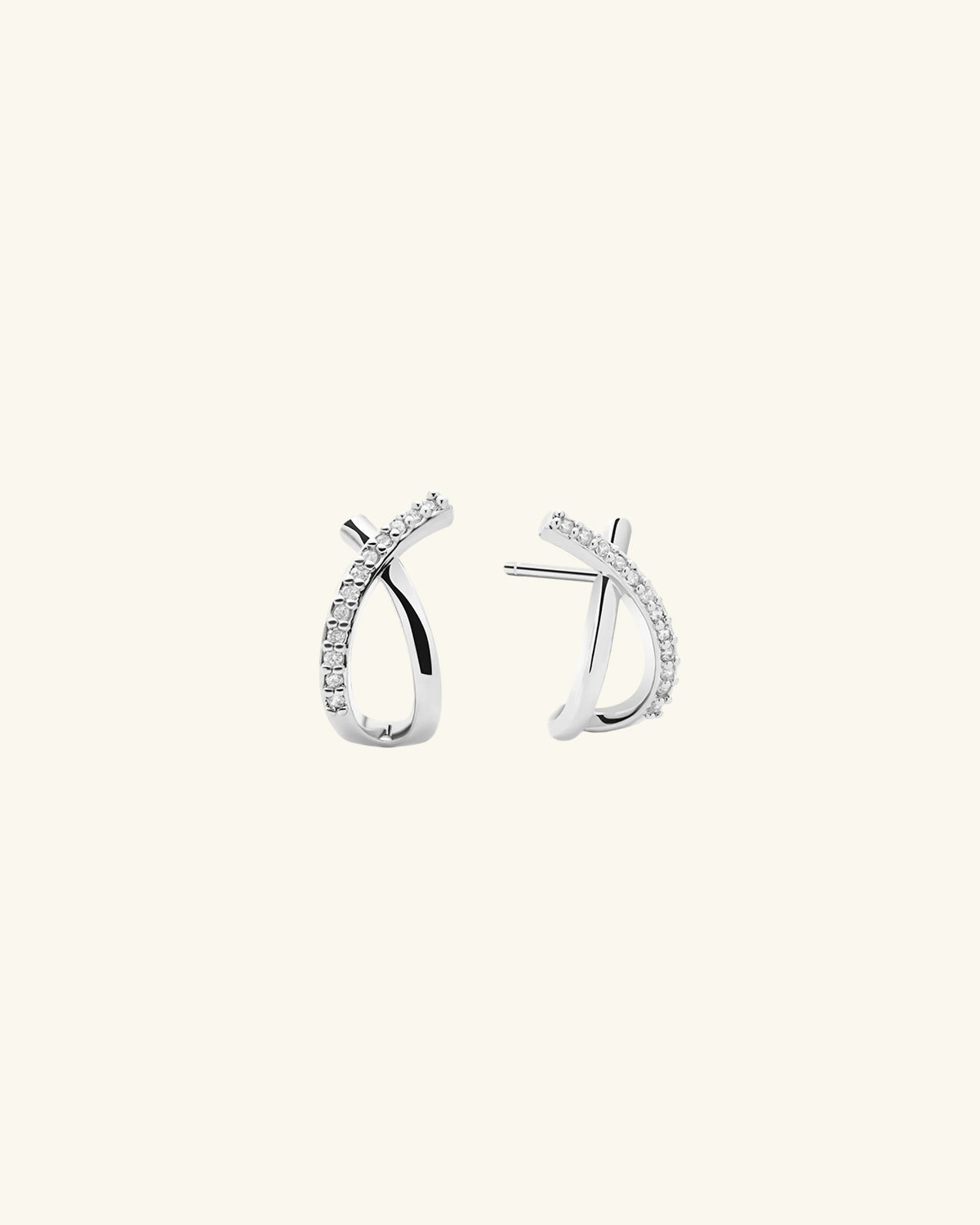 Crossed Embrace Earrings