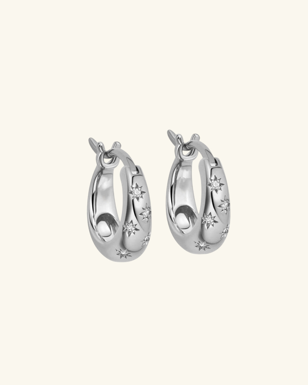 Solar Huggie Earrings