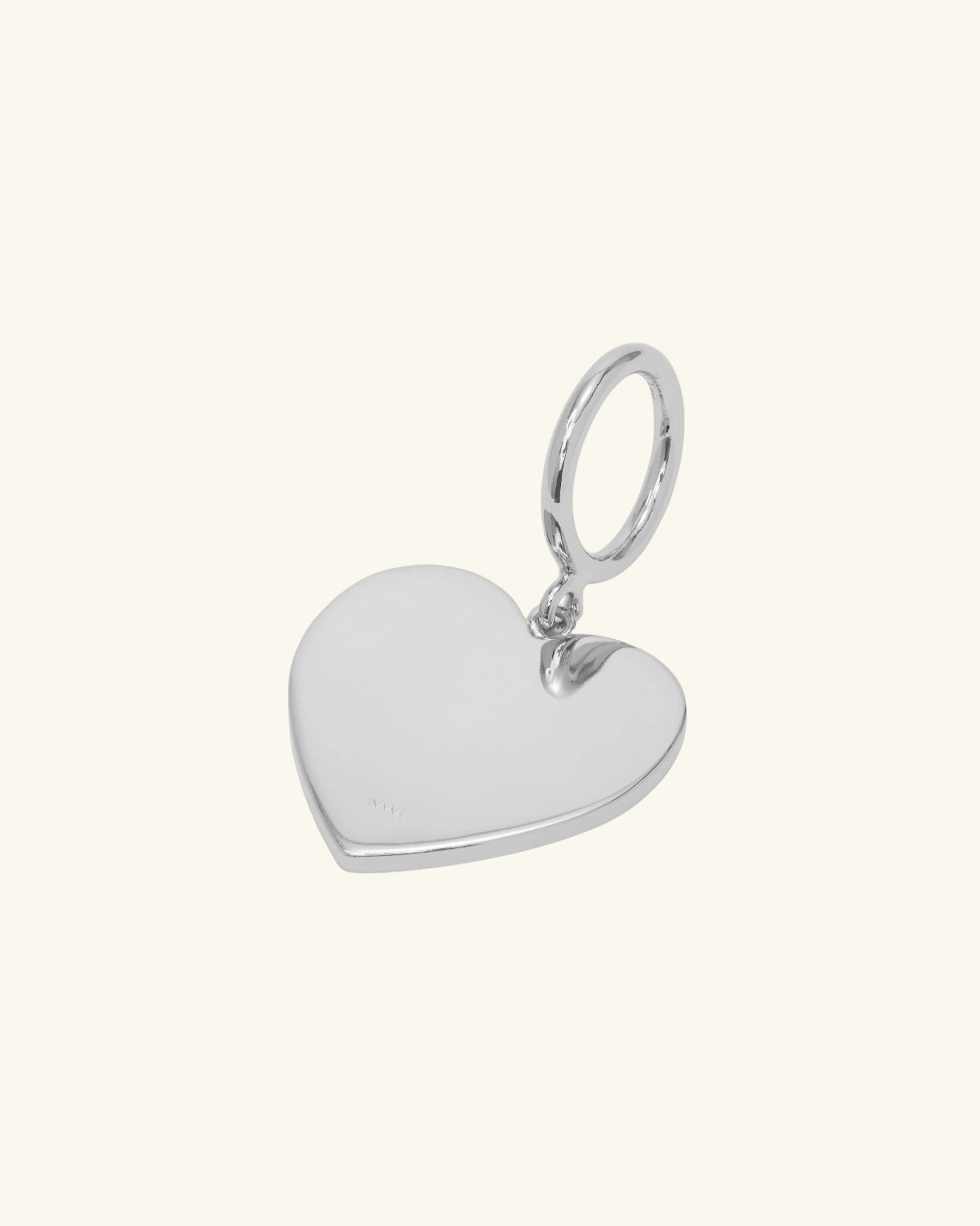 XL Heart Engravable Pet Tag