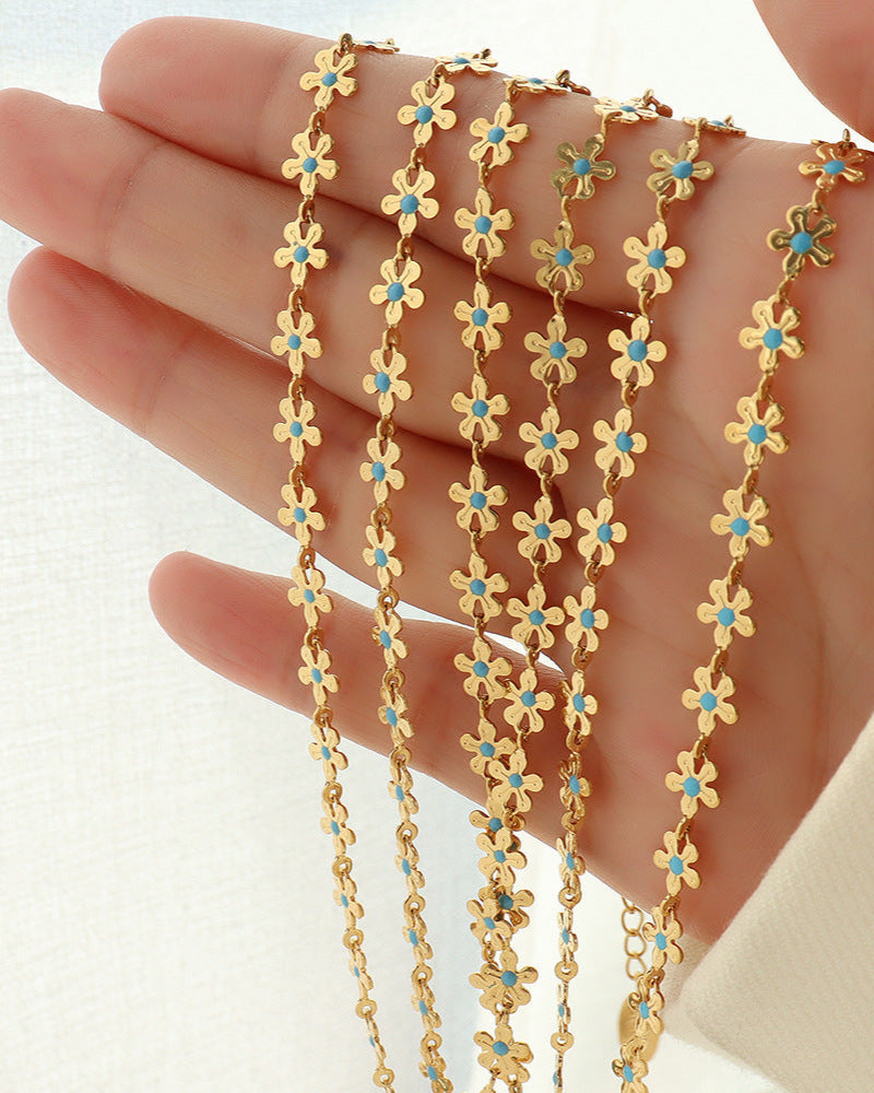 Flower Chain Bracelet