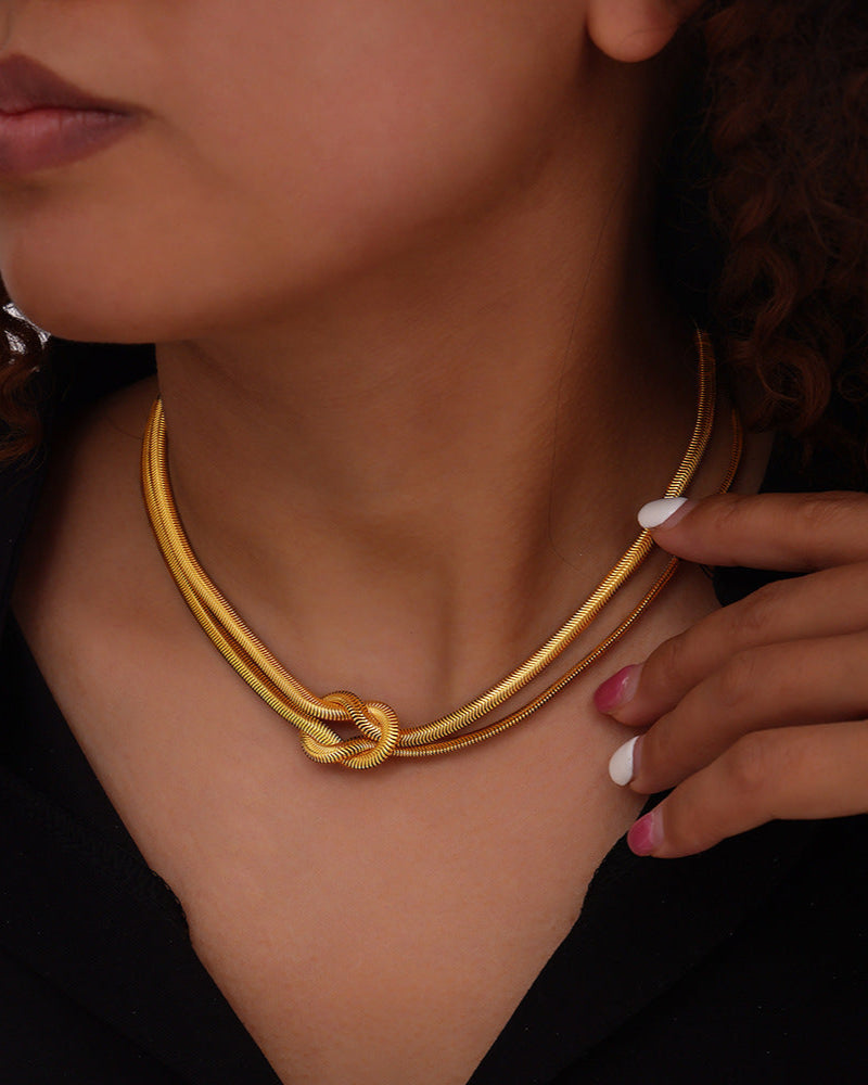 Infinite Weave Necklace