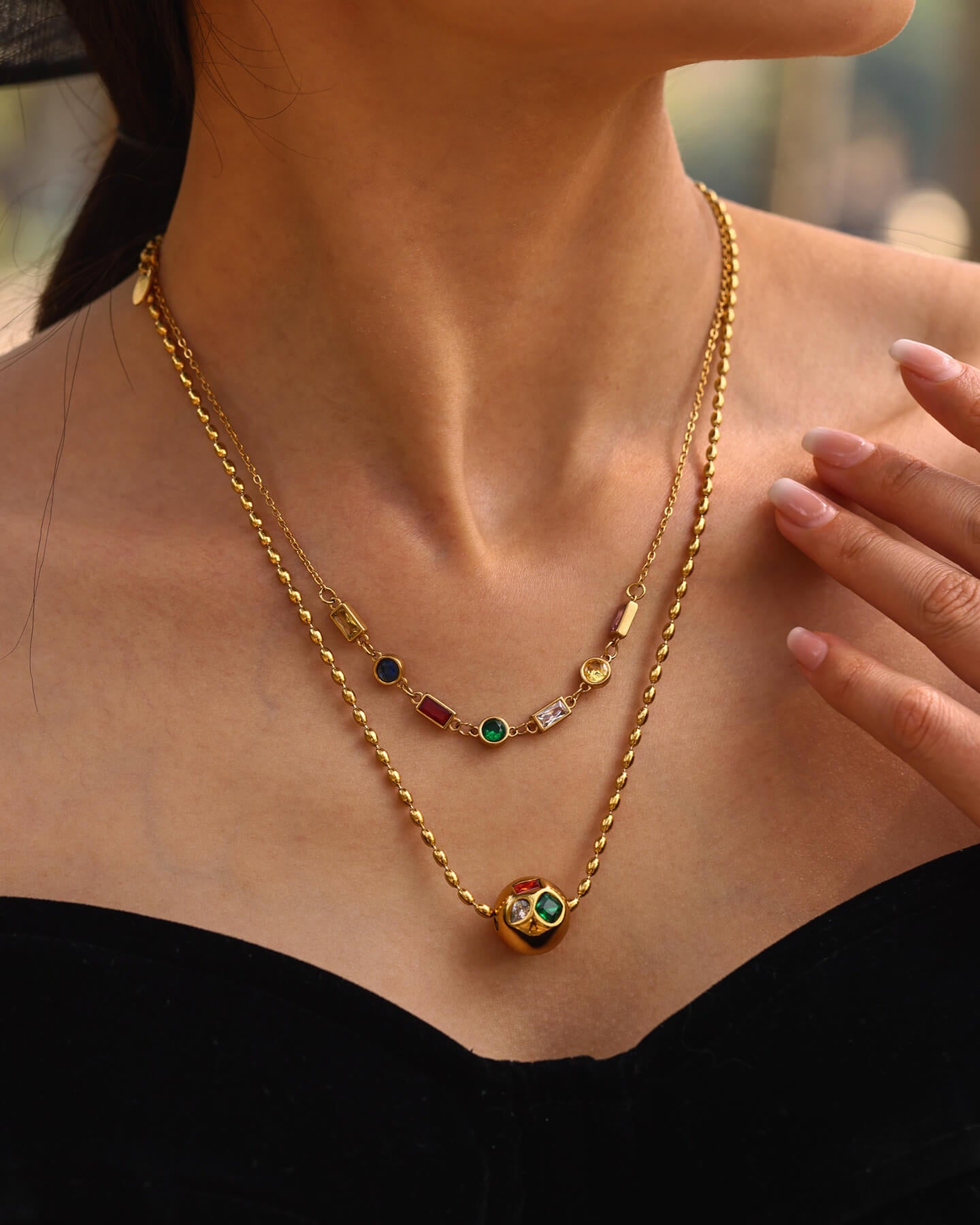 Gemstone Necklace