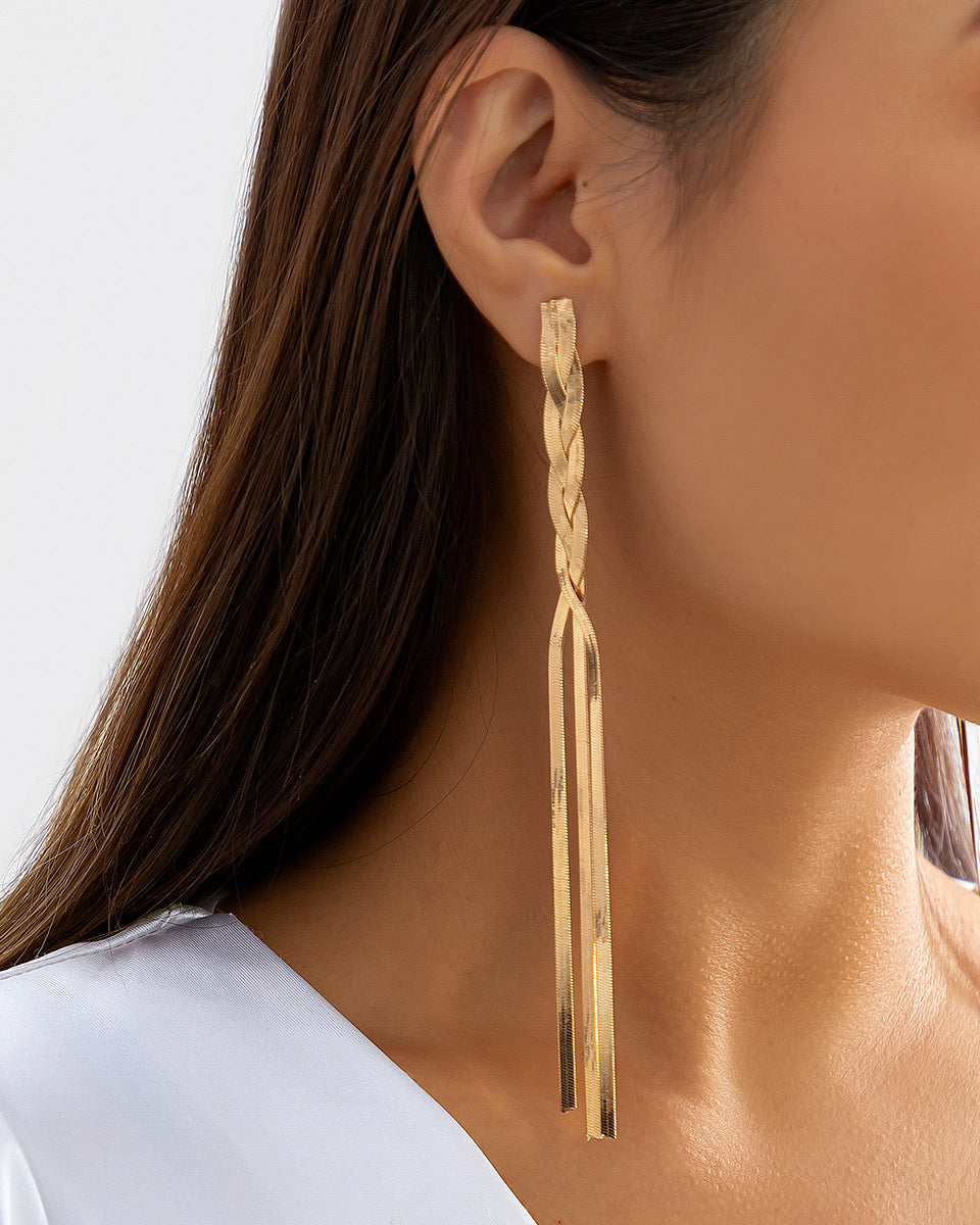 Silken Cascade Earrings
