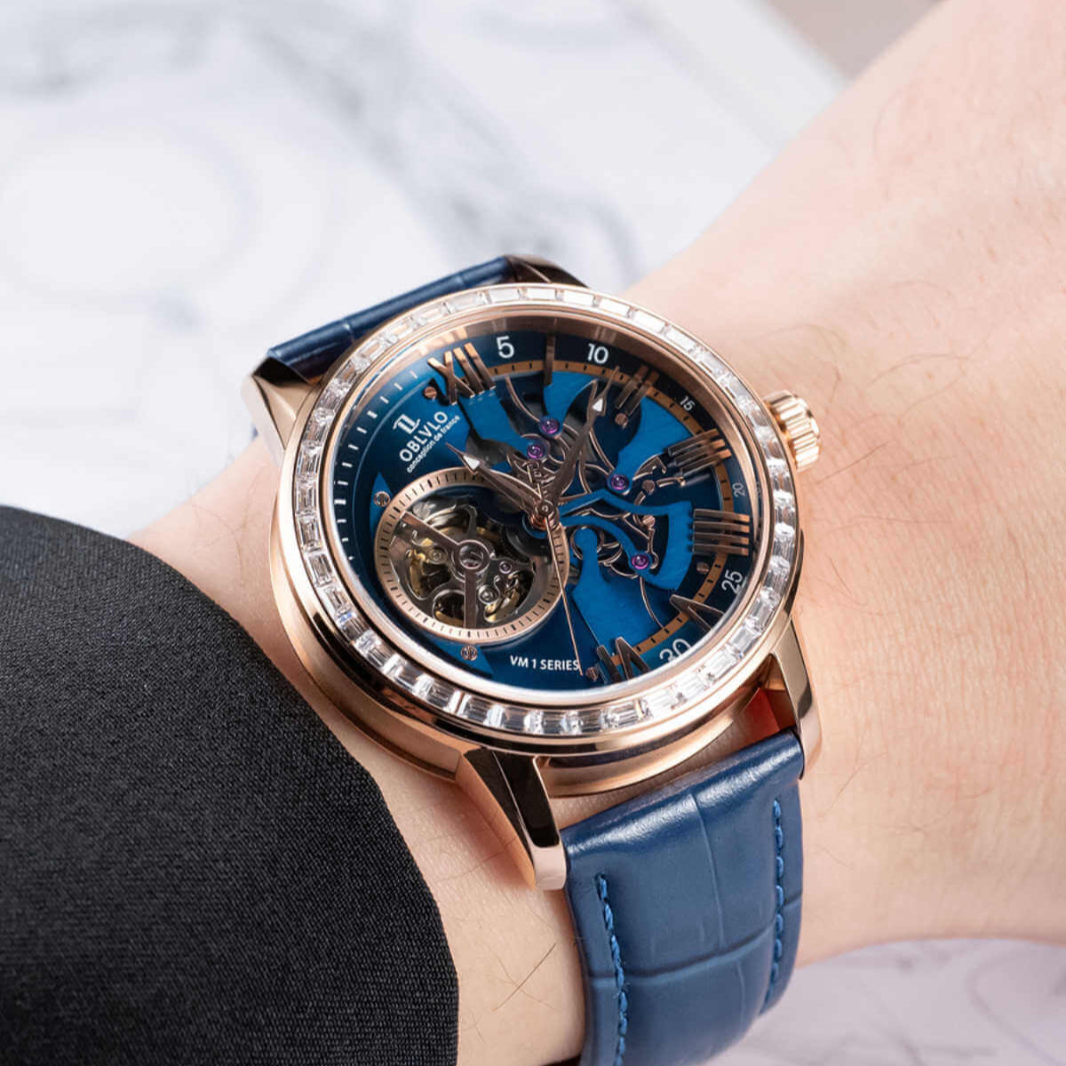 OBLVLO  | French Fashion Classic Automatic Mechanical Watch