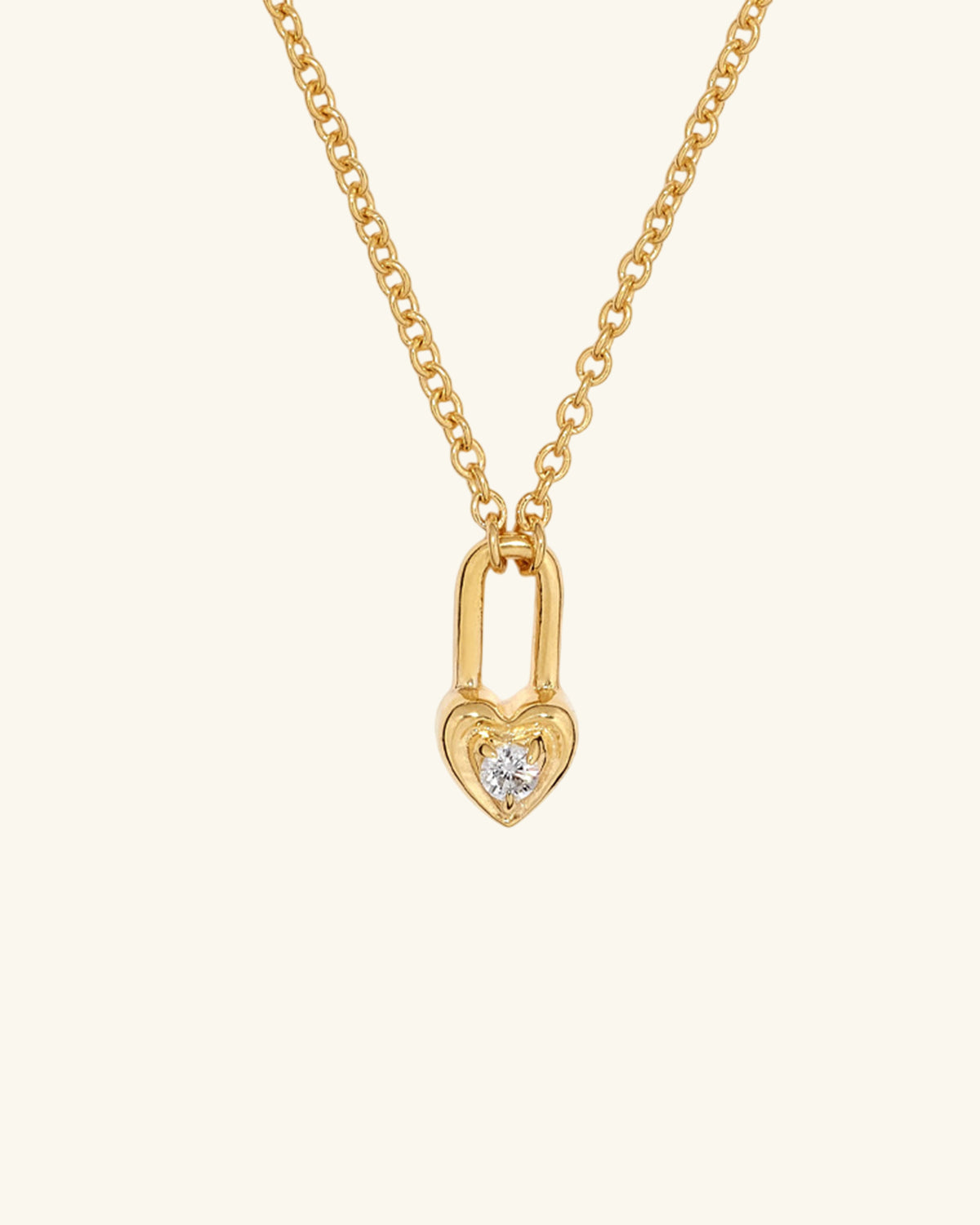 Heart Lock Necklace