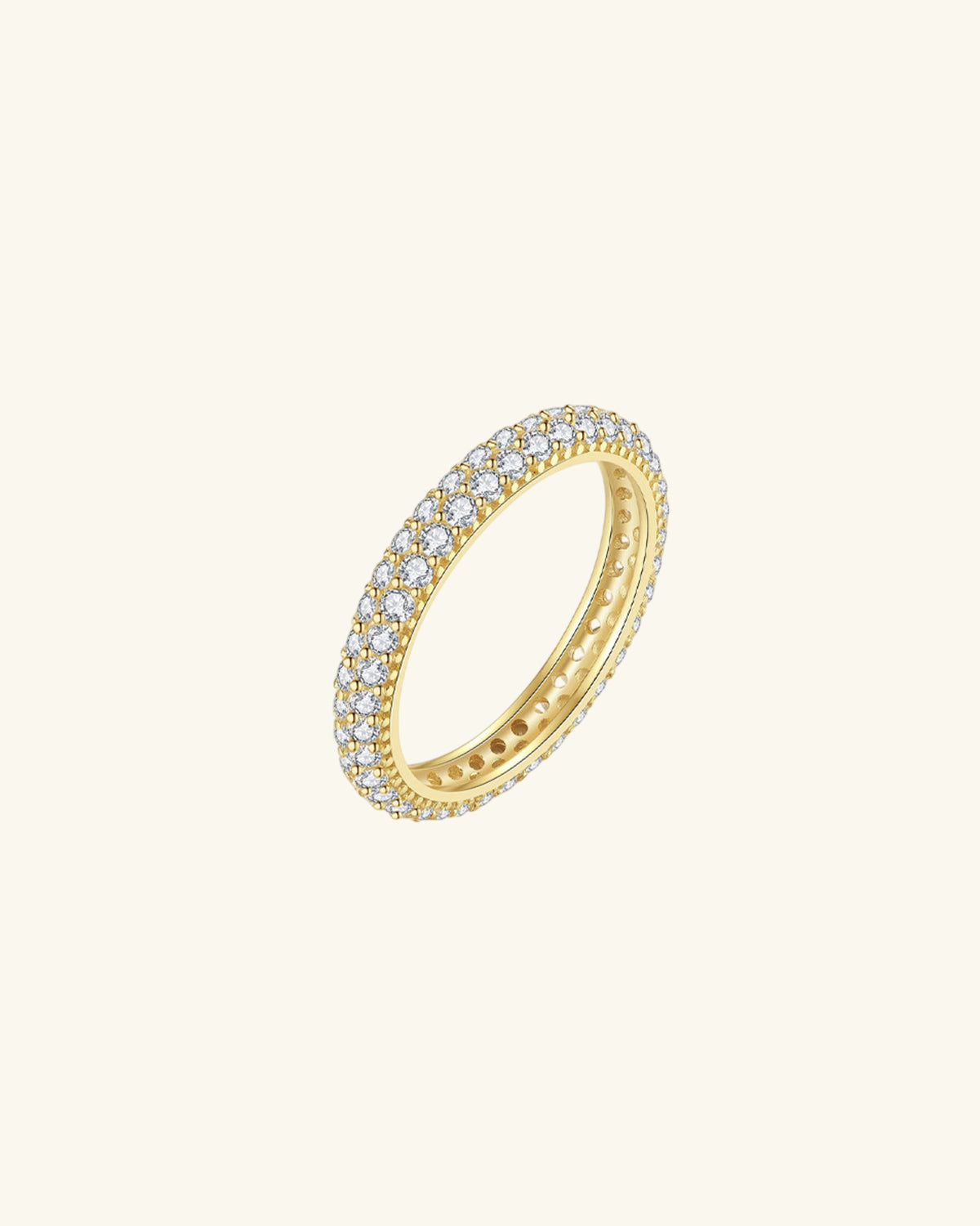 Shimmering Line Ring
