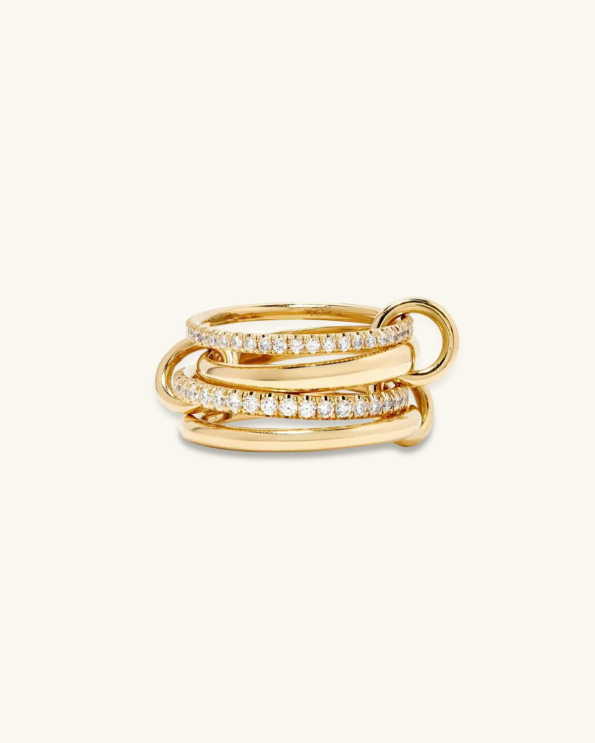 Quadruple Coil Ring