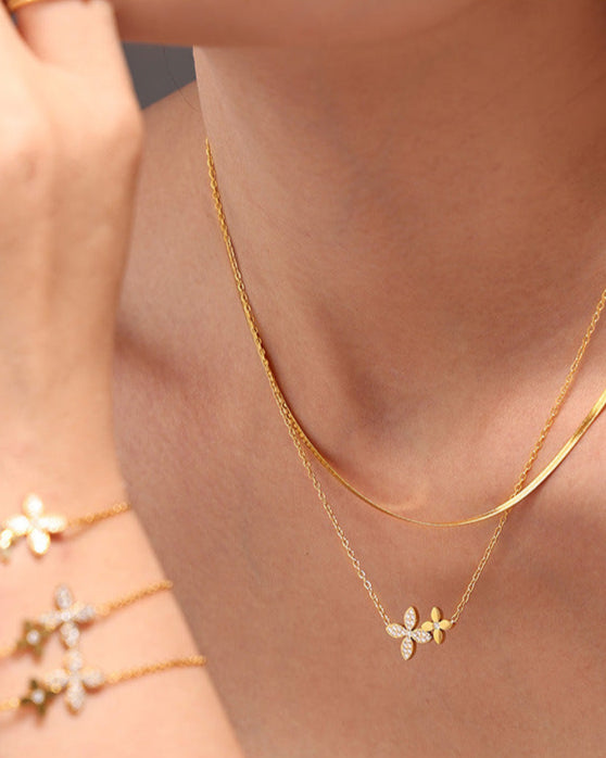 Duo Four-Leaf Clover Accessories
