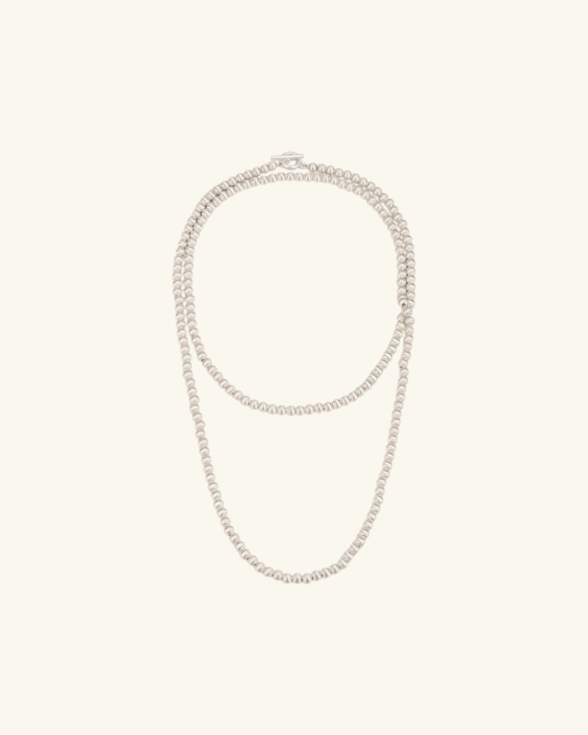 Duo Silk Pearl Necklace