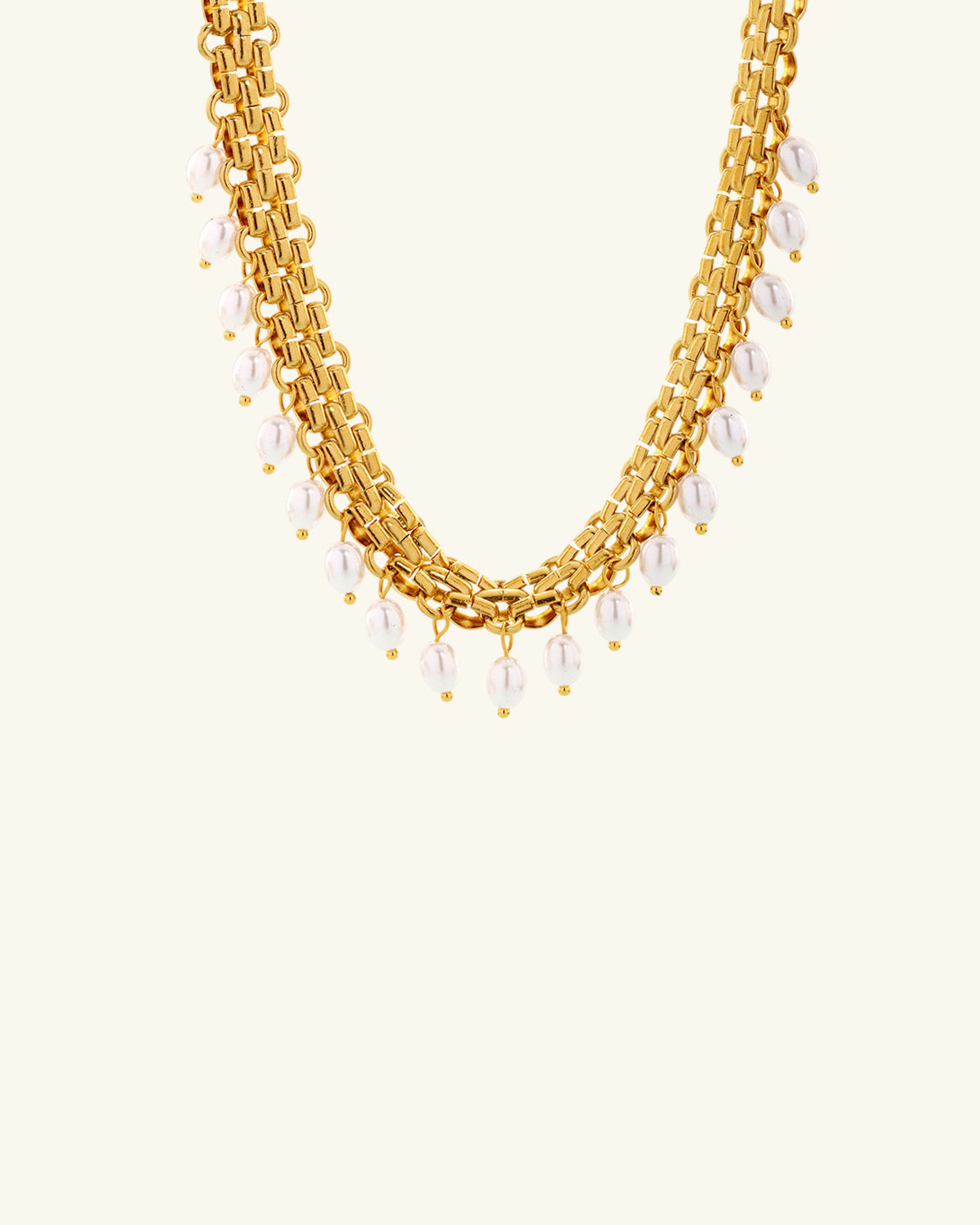Cascade Pearl Necklace