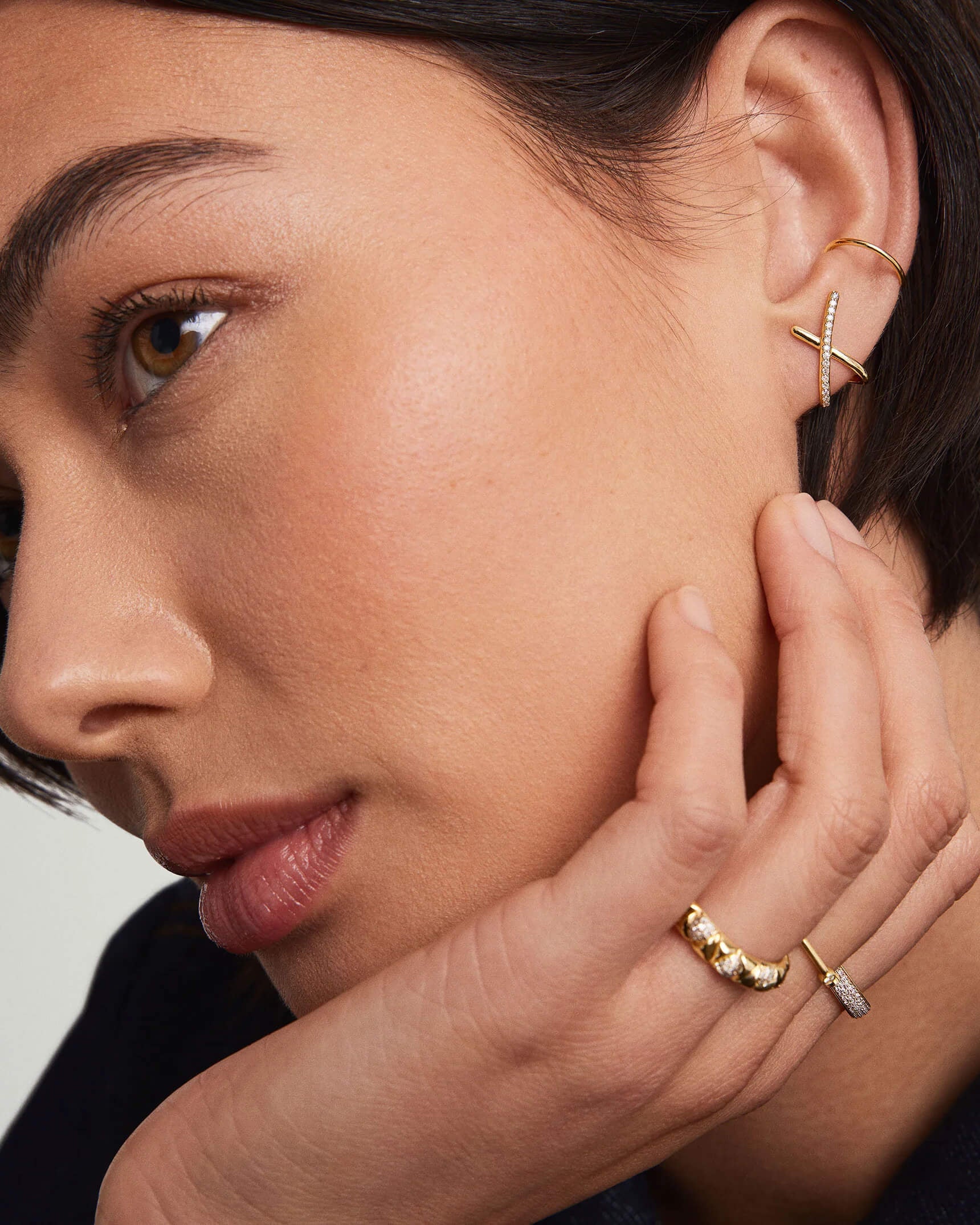 Crossed Embrace Earrings