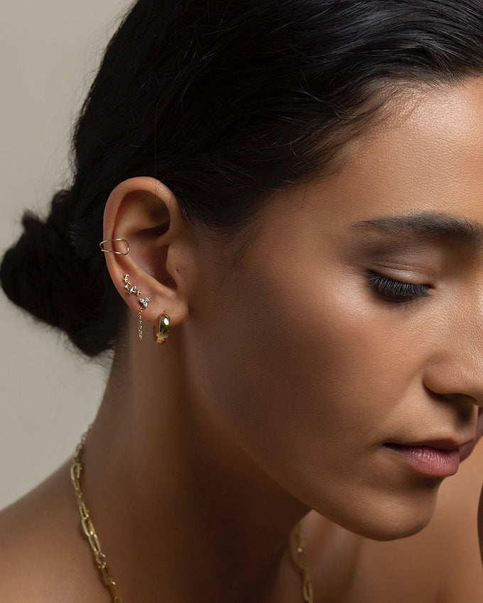 Starry Arc Earrings