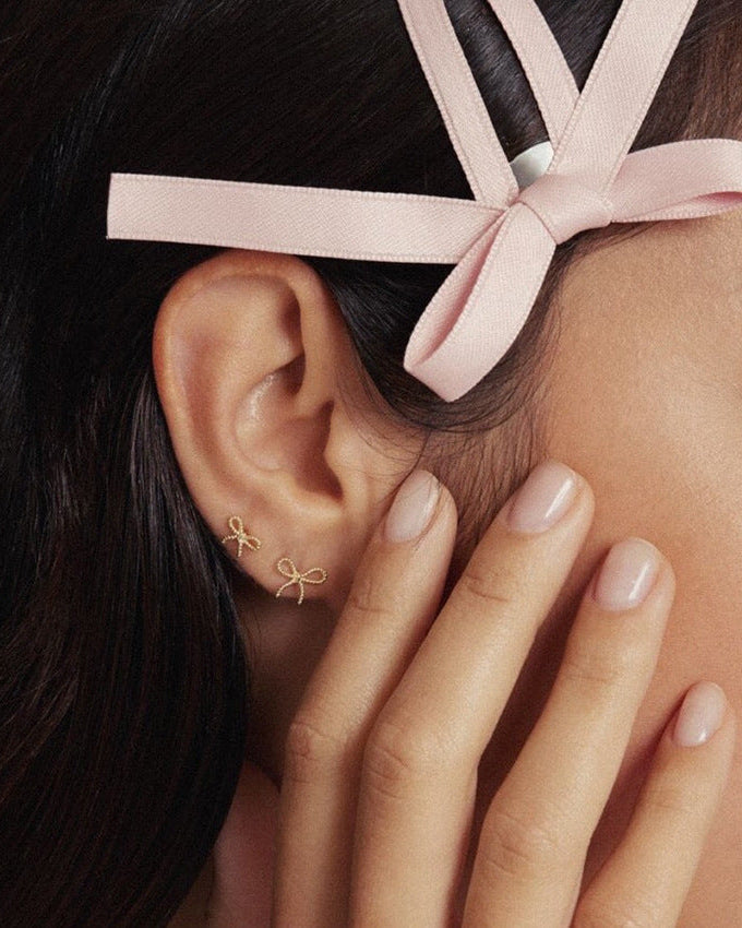Ribbon Earrings