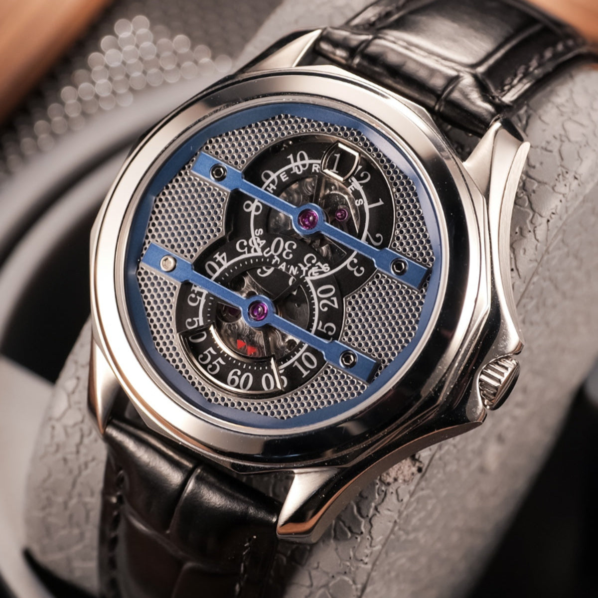 OBLVLO | Parallel Lines Business Mechanical Watch