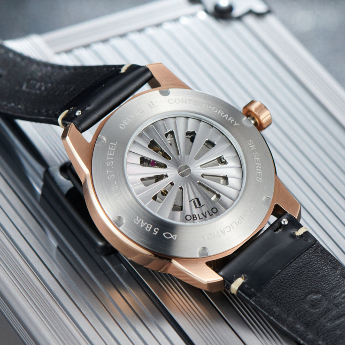 OBLVLO | Spaceship automatic mechanical watch