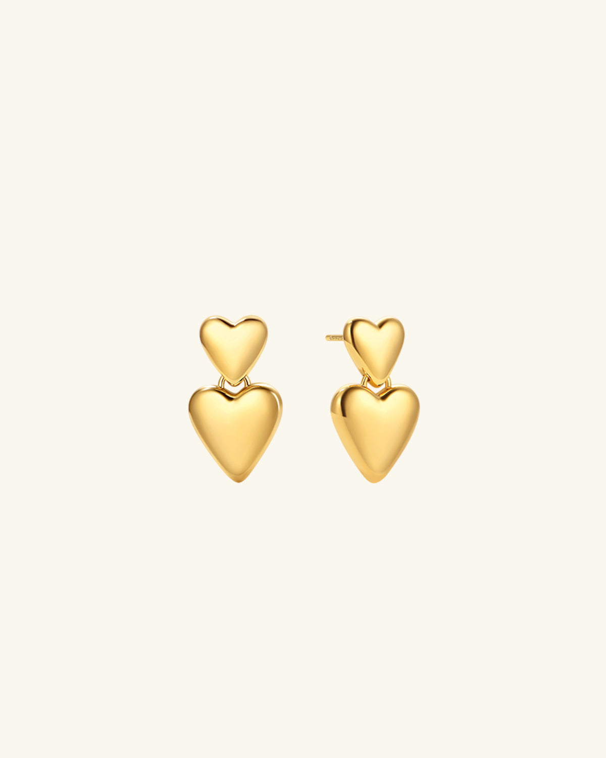 Twin Hearts Earrings