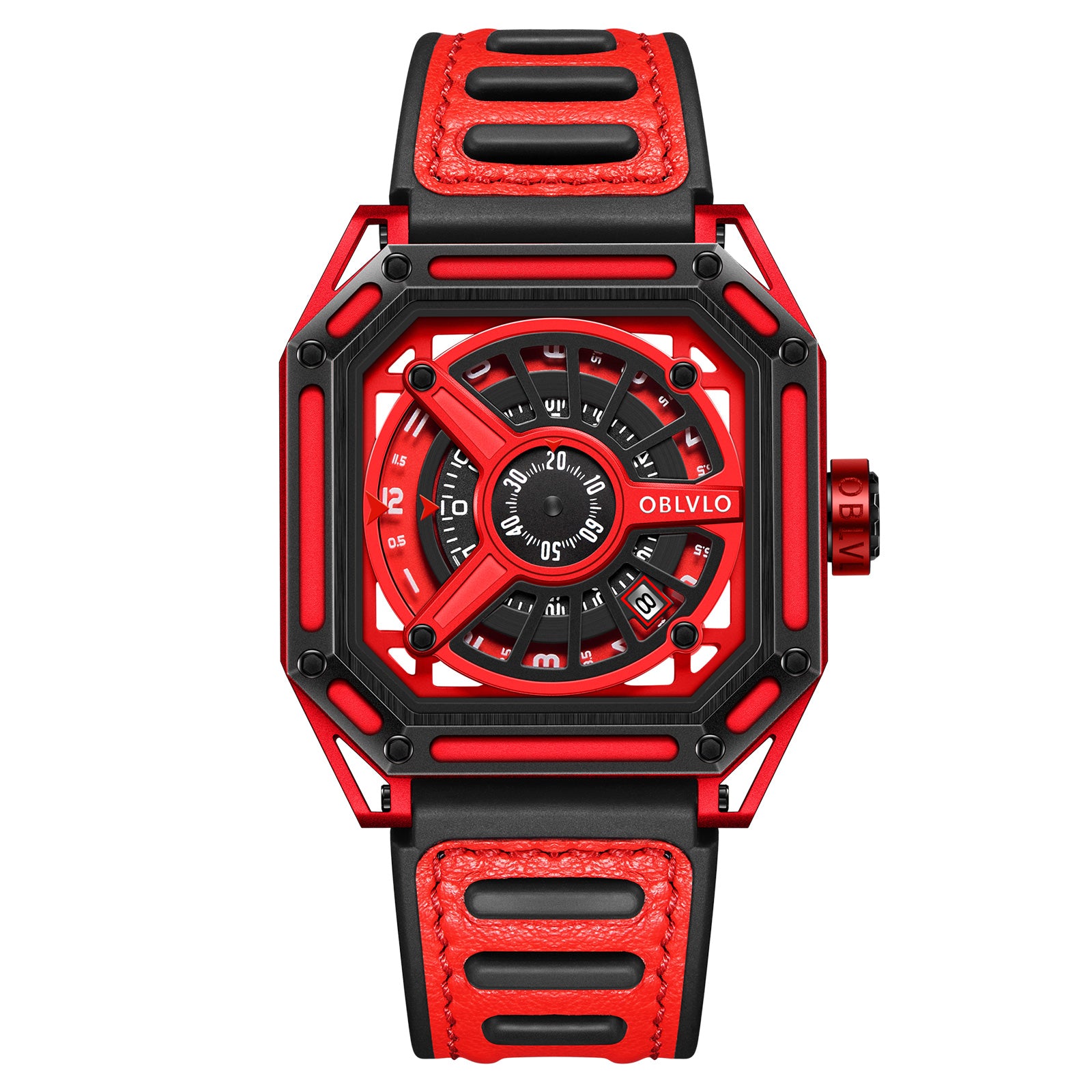 OBLVLO | Racing Mechanical Watch Men's Mechanic Watch