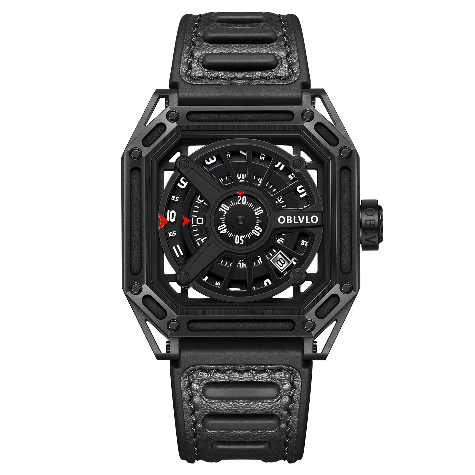 OBLVLO | Racing Mechanical Watch Men's Mechanic Watch