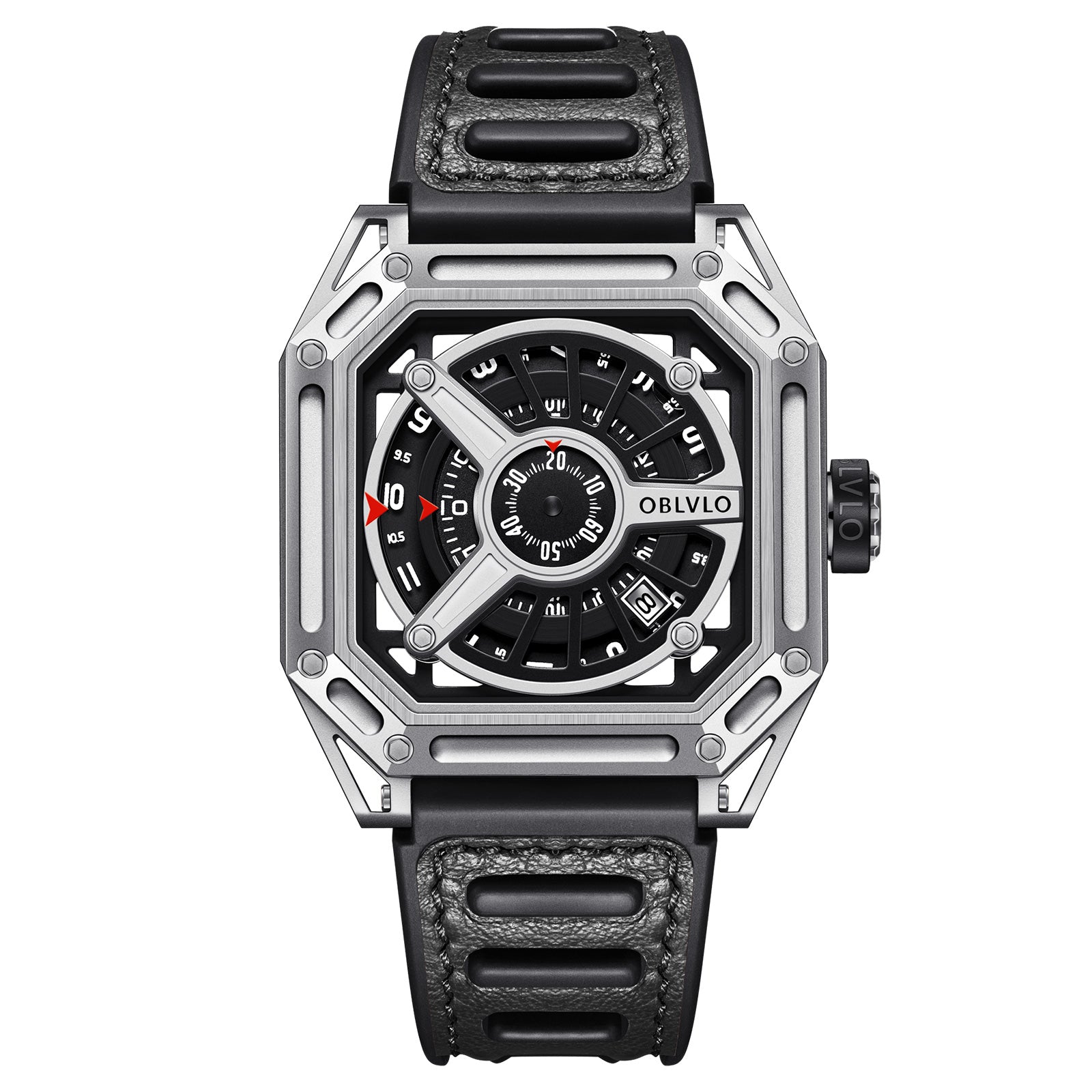 OBLVLO | Racing Mechanical Watch Men's Mechanic Watch