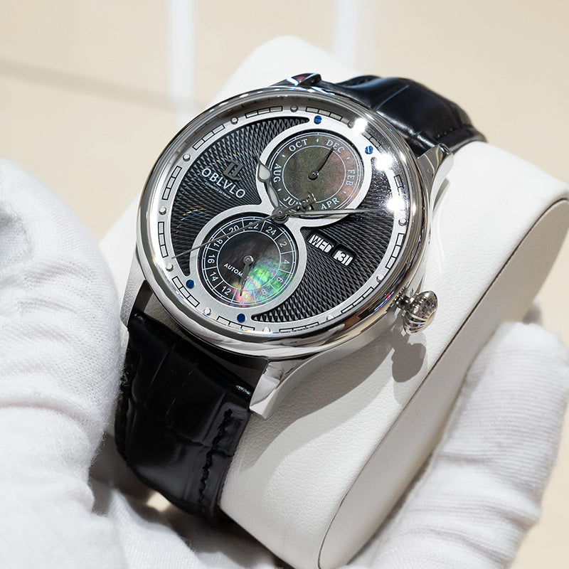 OBLVLO | Automatic Mechanical Waterproof Watch For Men Business Style