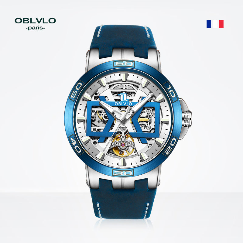 OBLVLO | Openwork Mechanical Watch Sports Outdoor Off-road