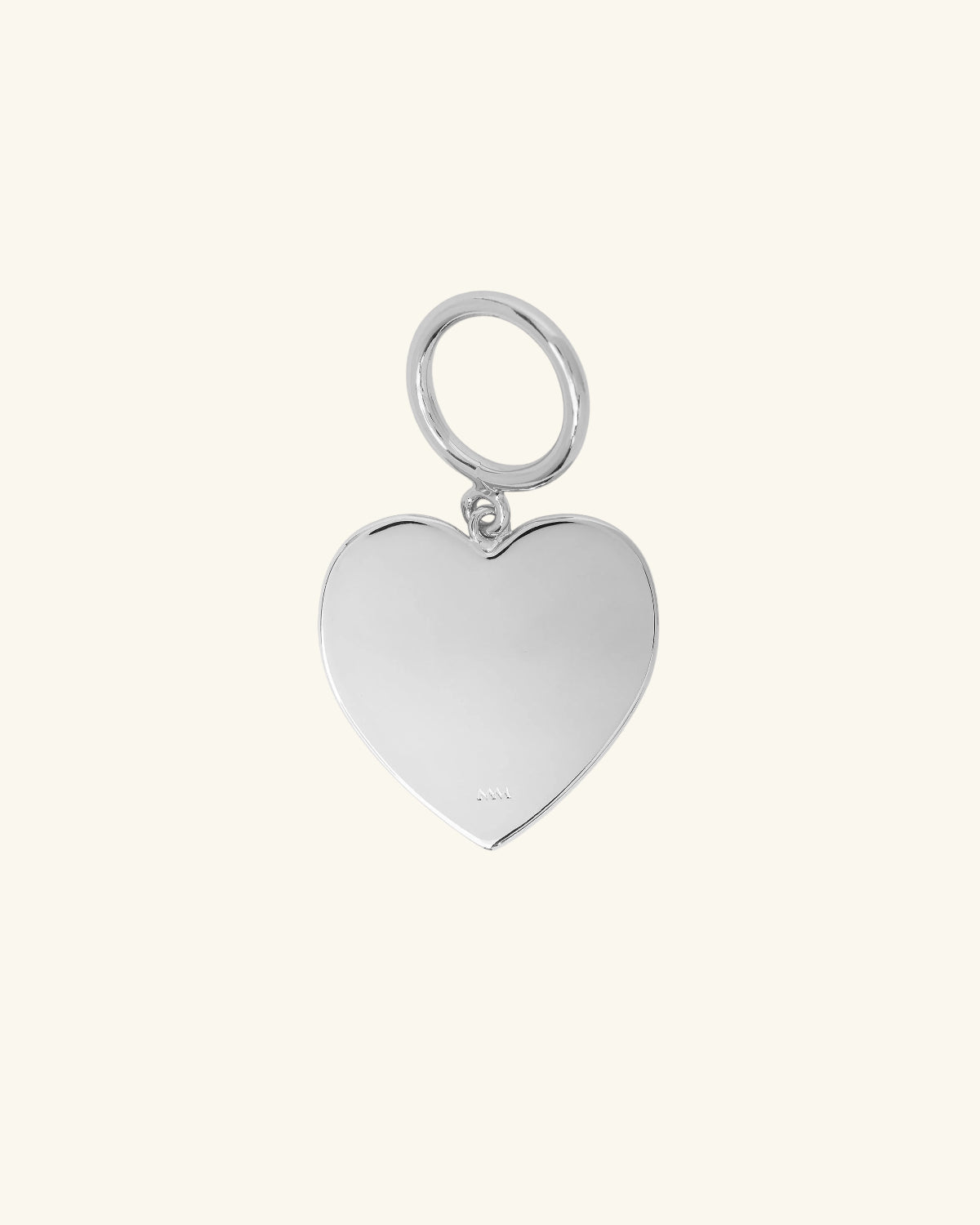 XL Heart Engravable Pet Tag